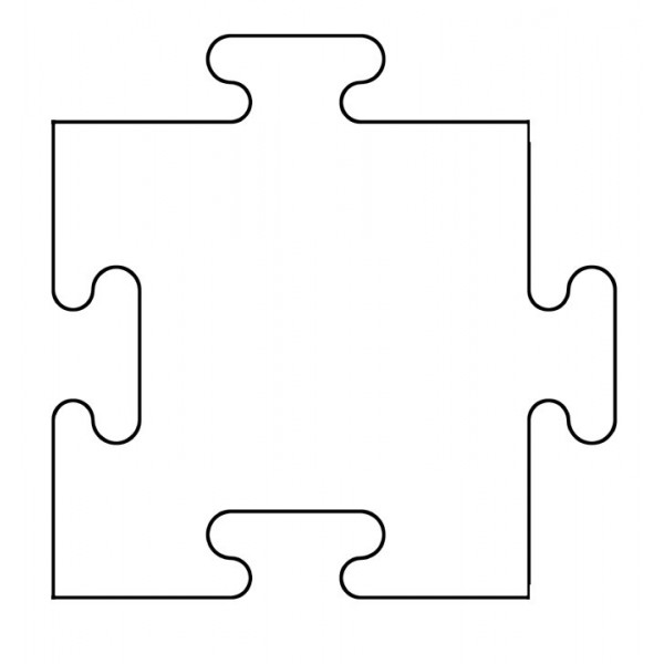Puzzle Pieces Template Template Business