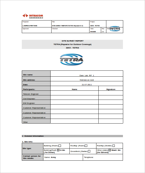 questionnaire template word