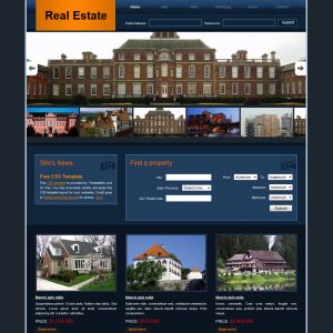 real estate templates templatemo real estate