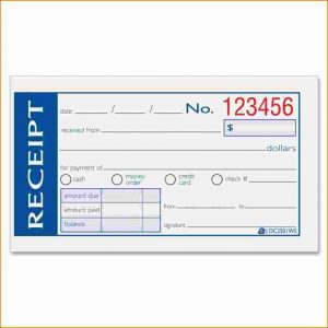 receipt book template receipt book template