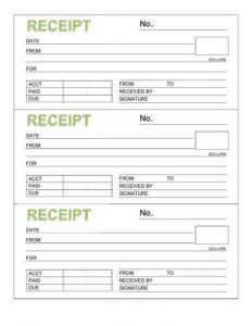 receipt book template rent receipt book template