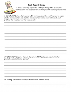 recipe book template recipe book template