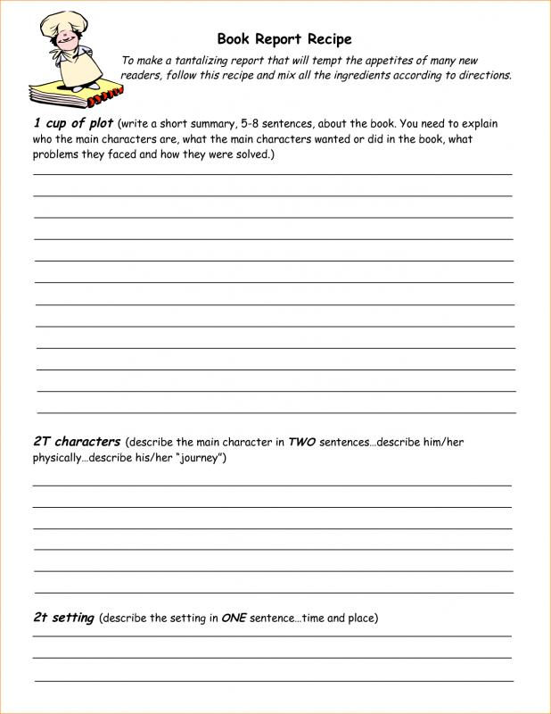 recipe book template