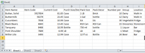 recipe template word vt excel demo