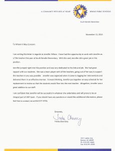 recommendation letter samples recommendation letter t cherveny