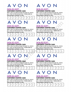 recruiting plan templates avon skin so soft club card