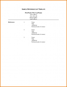 reference list template list of references template 33079496