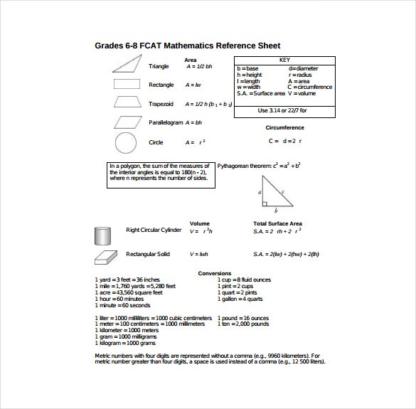 reference page template