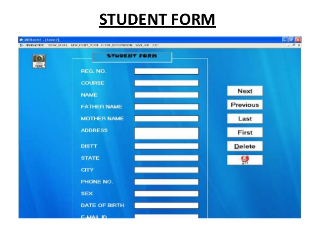 registration form sample