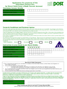 registration form template word application for payment of the tv licence fee d