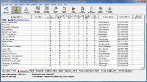 release form template bid vendor filter