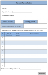 release of liability form pdf account reconciliation form page