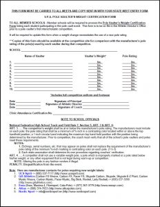 release of liability form template vpa pole vault weight form