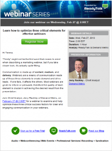 reminder email sample webinar invite