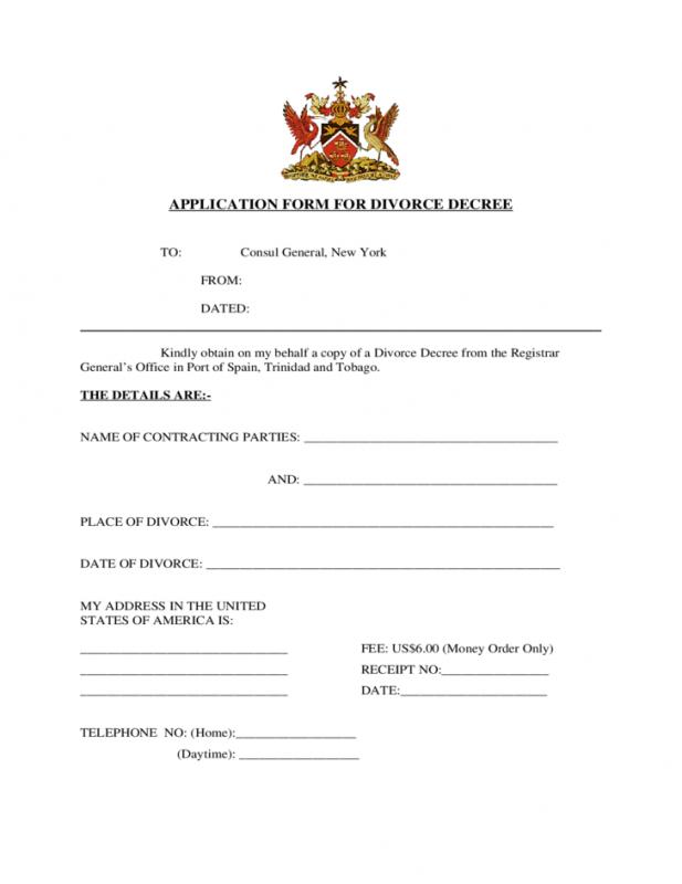 rent application form