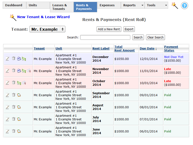 rent contract simple