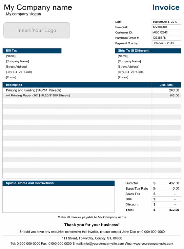 Rent Receipt Example | Template Business