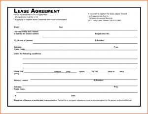 rental agreement pdf lease agreement pdf