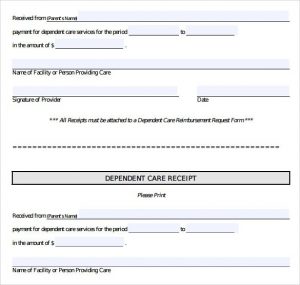 rental payment receipts receipt of payment template