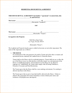 rental receipt pdf rental house lease agreement