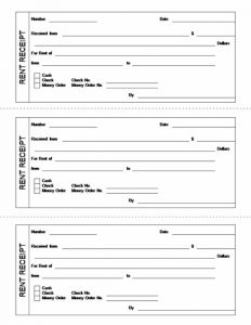 rental receipts template word rent receipt template microsoft