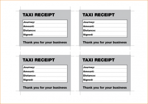 renters application form pdf taxi receipt template