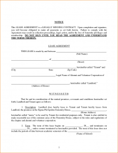 renters receipt form room rental lease agreement