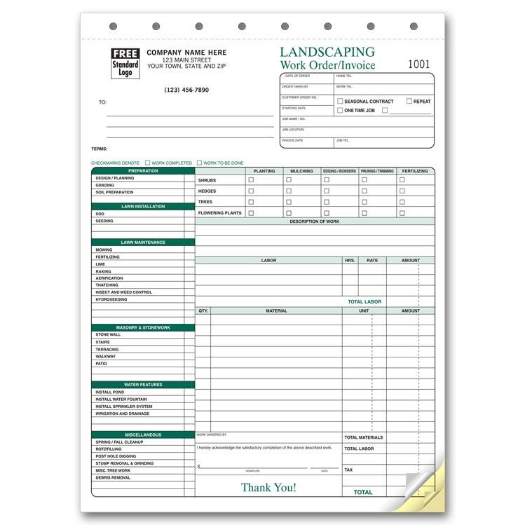 repair order template