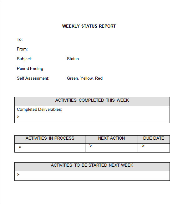 report template word