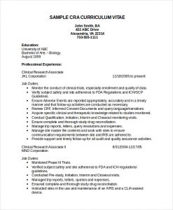 research assistant resume clinical research assistant resume