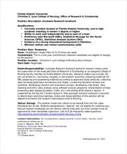 research assistant resume graduate research assistant resume