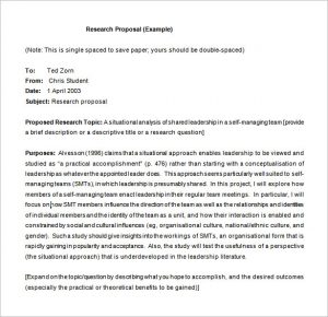 research proposal examples research proposal example