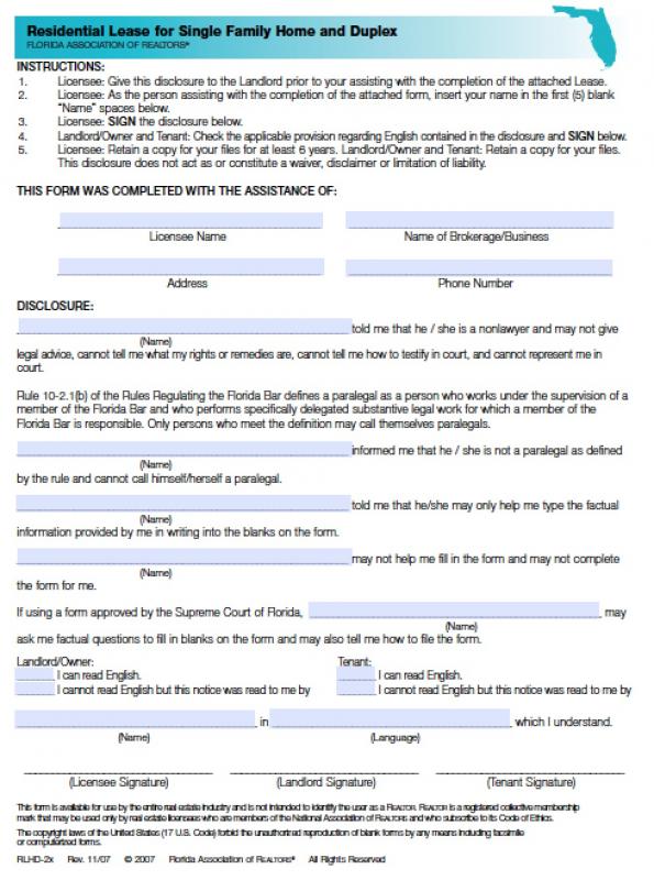 residential lease agreement pdf