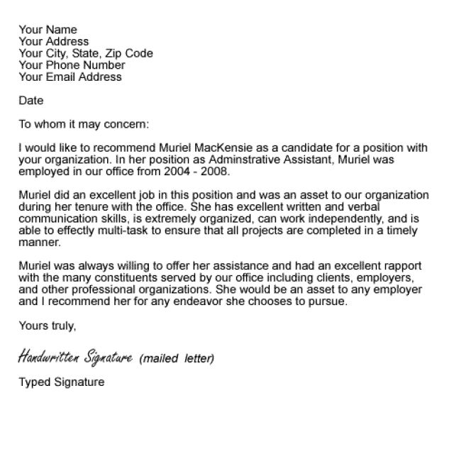 resignation letters examples