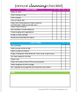 restaurant cleaning checklist annual cleaning checklist