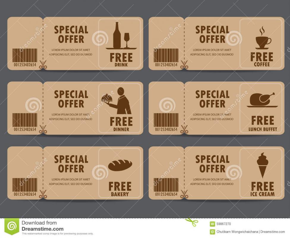 restaurant gift certificate template