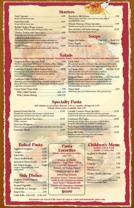 restaurant menu templates