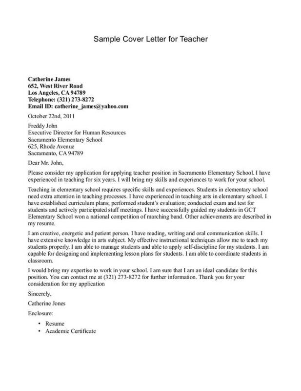 Sample Teacher Recommendation Letter From Principal Rent