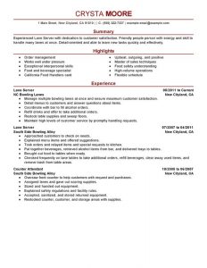 resume for waitress unforgettable lane server resume examples to stand out resume server skills resume server skills