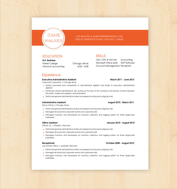 resume template doc