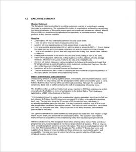 retail business plan retail business plan sample