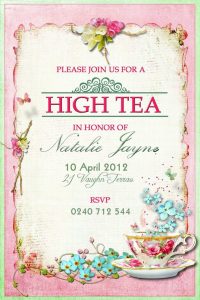 retirement invitation templates ccadaedce high tea invitations shower invitations