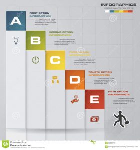 ribbon banner template abstract business chart steps lower to upper steps diagram template graphic website layout vector step step idea