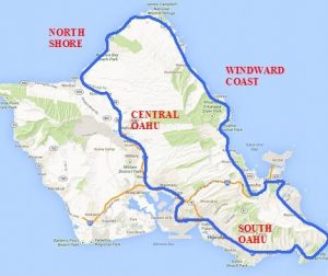 road trip itinerary oahu map one day in oahu oahu day trip hawaii day