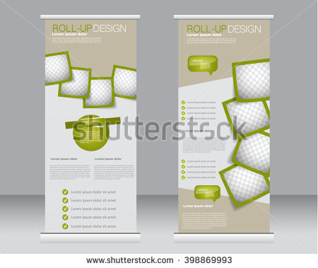 roll up banner design