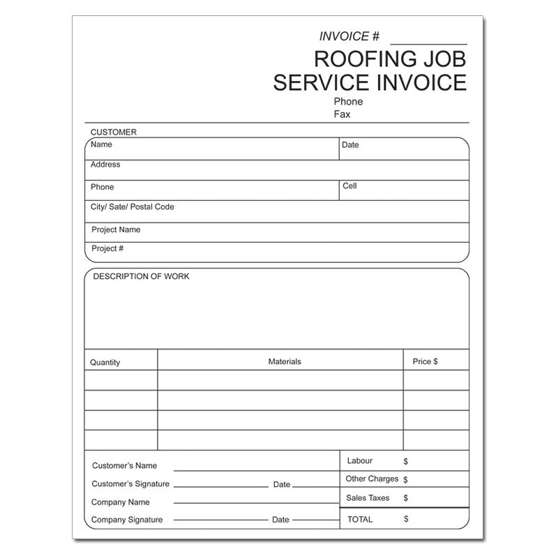 roofing contract template