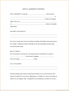 room leasing agreement free rental agreement forms rental agreement generic