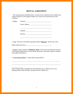 room rental application one page lease agreement rental agreement form