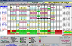 rotating shift schedule rostering