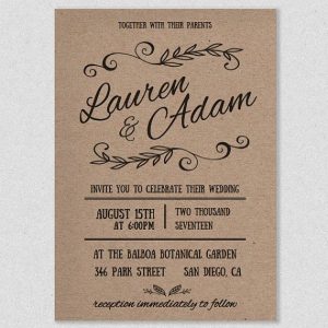 rustic wedding invites templates cacceeadd formal invitations rustic invitations